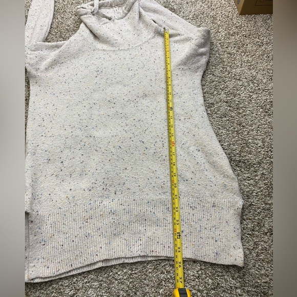 Ruby Moon Textured Speckled Soft Stretchy Cowlneck Knit LongSleeve Sweater Small - Picture 6 of 11